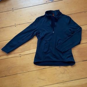 Black Kerrits Half Zip Fleece